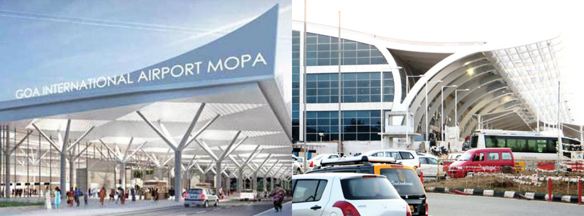 The new Goa international airport at Mopa is now open in 2023
